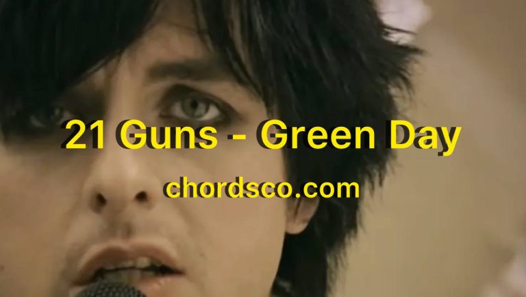 21 Guns Guitar Chords by Green Day